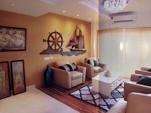 Living Room in 4 BHK Penthouse at Marine Drive – for Sale