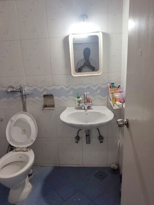 Bathroom in 2 BHK Apartment at Gagan Utopia, Keshav Nagar – for Rent