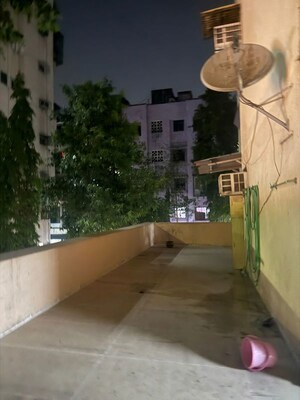 Balcony in 3.5 BHK Apartment at Nageshwar Dham Chs, Seawoods – for Rent