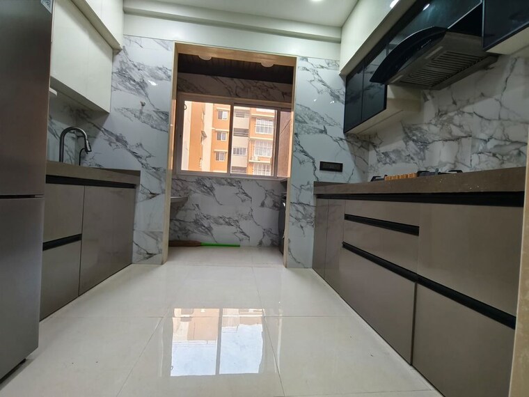 Kitchen, goregaon west 2 Bedroom 750 Sq.Ft. Apartment In Goregaon West Mumbai 9969843