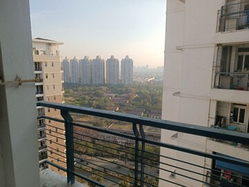 Balcony in 3.5 BHK Apartment at Amrapali Heartbeat City, Sector 107 – for Rent