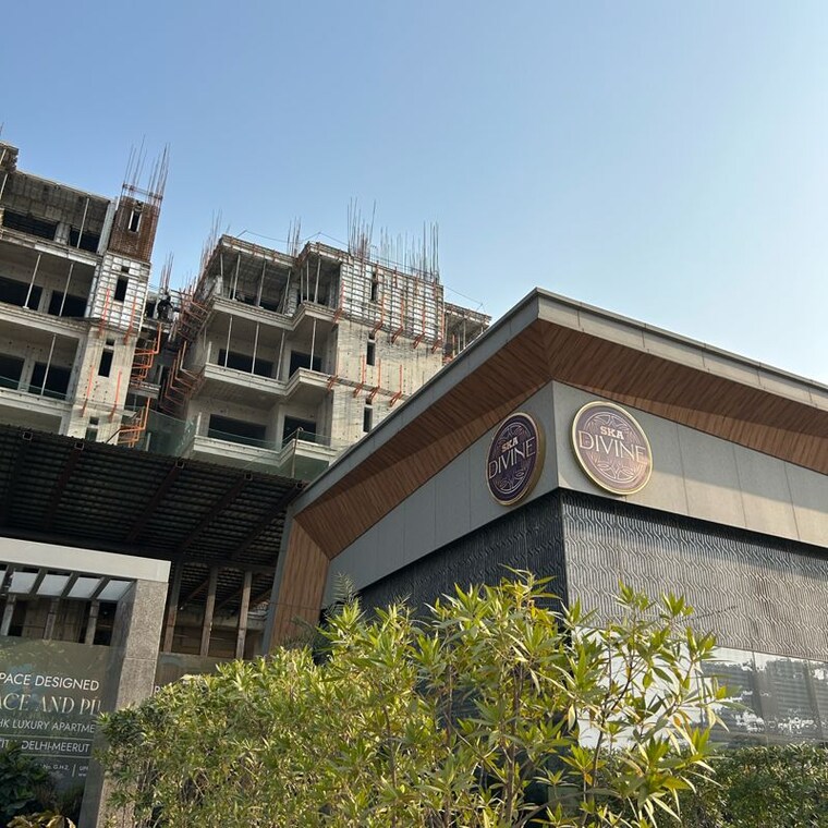 Exterior View, ska-divine 3 Bedroom 1855 Sq.Ft. Apartment In Sadiqpur Ghaziabad 9937395
