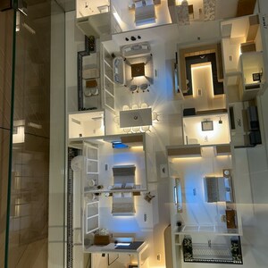 Floor Plan in 3 BHK Apartment at SKA Divine, Sadiqpur – for Sale