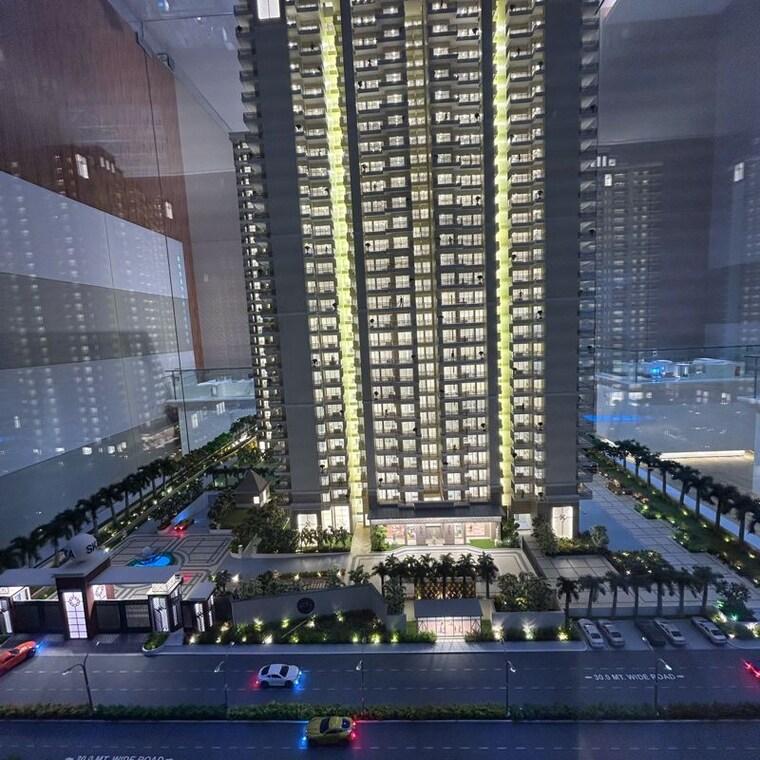 Exterior View, ska-divine 3 Bedroom 1855 Sq.Ft. Apartment In Sadiqpur Ghaziabad 9937395