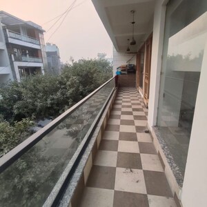 Balcony in 2.5 BHK Builder Floor at Sector 63a – for Rent