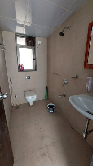 Bathroom in 1 BHK Apartment at Highland Residency CHSL, Balkum Pada – for Sale