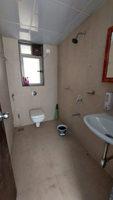 Bathroom in 1 BHK Apartment at Highland Residency CHSL, Balkum Pada – for Sale