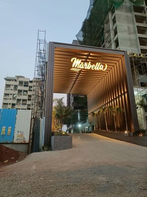 3 BHK Apartment – Exterior View View at Majestique Marbella Phase 1, Kharadi - for Rent