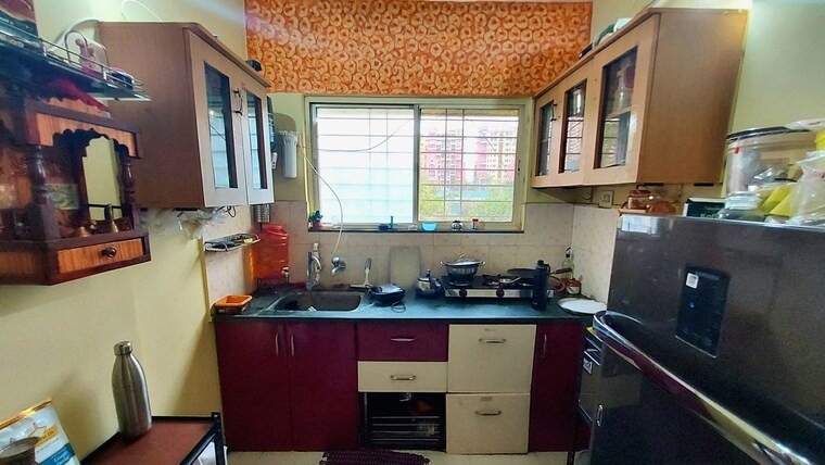 Kitchen, bhandari-nea 1 Bedroom 571 Sq.Ft. Apartment In Sus Pune 9970127
