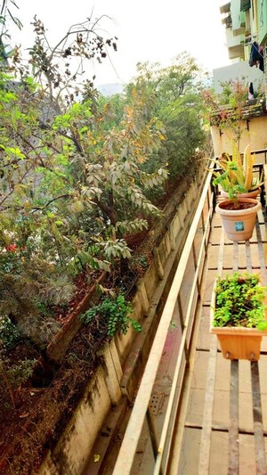 Balcony in 1 BHK Apartment at Bhandari Nea, Sus – for Rent