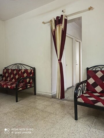 Living Room in 1 BHK Apartment at Bhusari Colony – for Rent