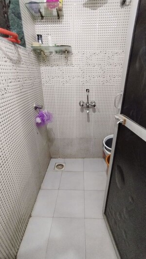 Bathroom in 1 BHK Apartment at Shiv Kirti Apartment, Malad West – for Rent
