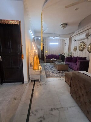 Living Room in 3 BHK Builder Floor at Rani Bagh – for Sale