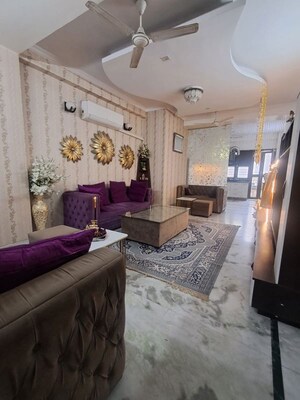 Living Room in 3 BHK Builder Floor at Rani Bagh – for Sale