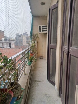 Balcony in 3 BHK Builder Floor at Rani Bagh – for Sale