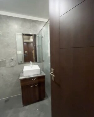 Bathroom in 3 BHK Apartment at Sushant Lok I – for Rent