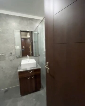 Bathroom in 3 BHK Apartment at Sushant Lok I – for Rent