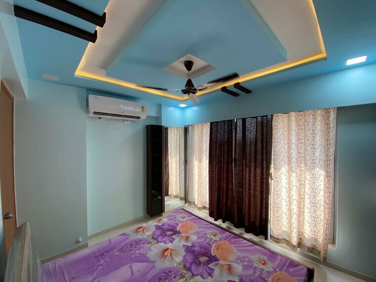 Bedroom, vivaan-eminence 3 Bedroom 1600 Sq.Ft. Apartment In Zundal Ahmedabad 9970289