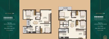 Floor Plan in 2 BHK Apartment at Anantapura Road – for Sale