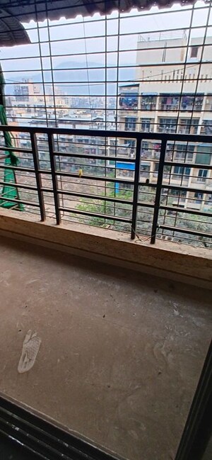 Balcony in 1 BHK Apartment at Laxmi Sai Prestige, Karanjade – for Rent
