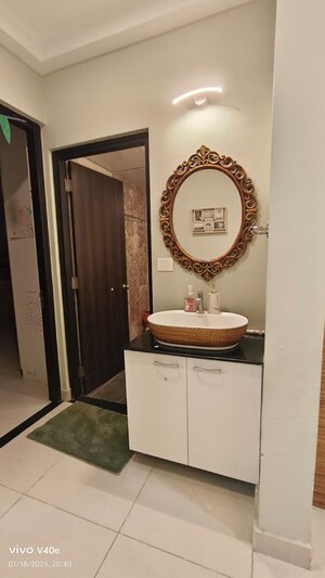 Bathroom in 3 BHK Apartment at Pashmina Waterfront, Old Madras Road – for Sale