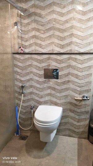 Bathroom in 3 BHK Apartment at Pashmina Waterfront, Old Madras Road – for Sale