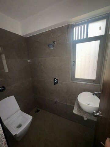 Bathroom in 3 BHK Apartment at Avikam Giriraj, Zundal – for Rent