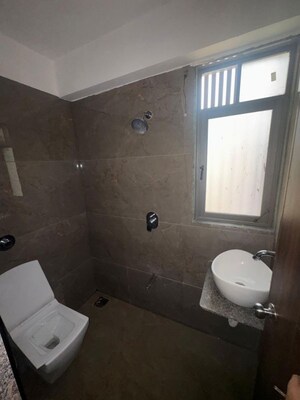 Bathroom in 3 BHK Apartment at Avikam Giriraj, Zundal – for Rent
