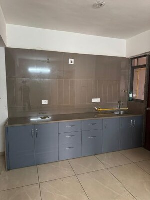 Kitchen in 3 BHK Apartment at Avikam Giriraj, Zundal – for Rent