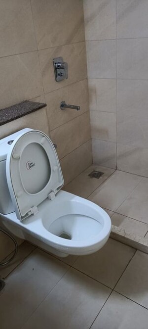 Bathroom in 3 BHK Builder Floor at Puri Anand Villas Phase II, Sector 81 – for Rent