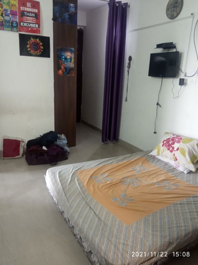 Bedroom, nk-sharma-savitry-greens 3 Bedroom 1500 Sq.Ft. Apartment In Lohgarh Zirakpur 9970337