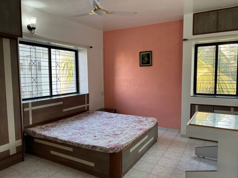 Bedroom, aastha-chs-wakad 2 Bedroom 1200 Sq.Ft. Apartment In Wakad Pune 9970387