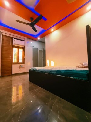 Bedroom in 3 BHK Builder Floor at Dwarka Mor – for Rent