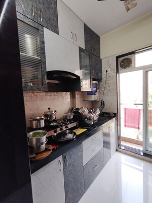 Kitchen in 1 BHK Apartment at JVM Olive, Bhayandarpada – for Sale