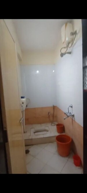 Bathroom in 2 BHK Apartment at RK Lunkad Nisarg Raj, Thergaon – for Rent