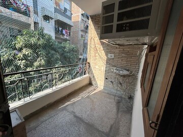 Balcony in 3 BHK Independent House at Rohini Sector 8 – for Rent
