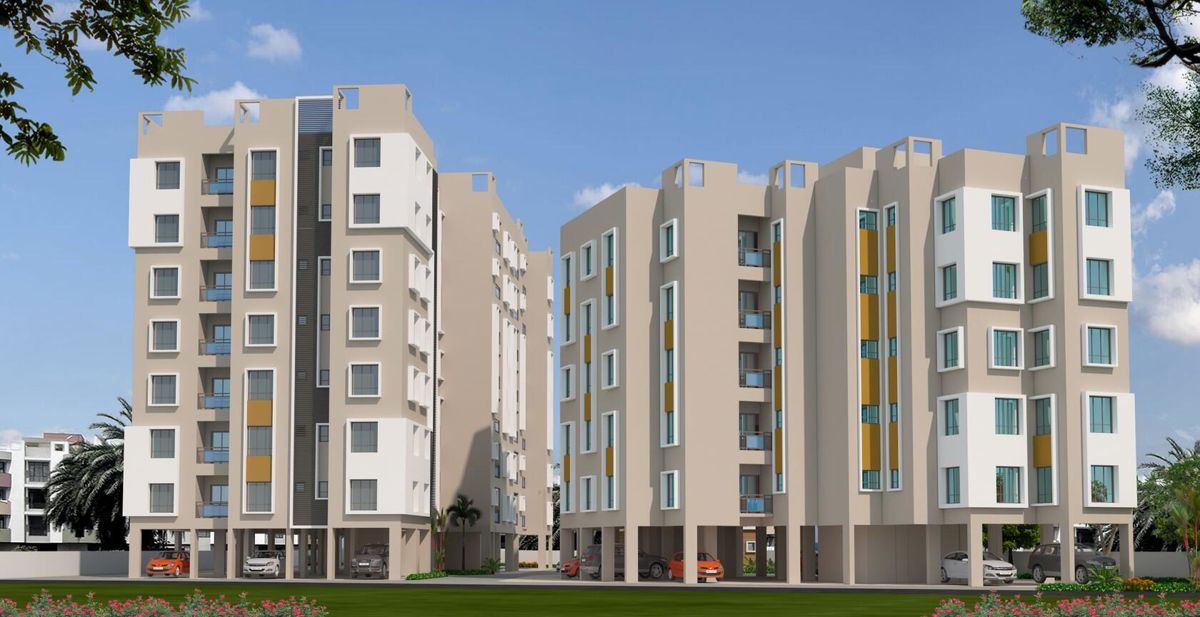 3 BHK + Pooja Room Apartment For Sale in Rajarhat