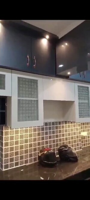 Kitchen in 3 BHK Apartment at Nilaya Greens, Raj Nagar Extension – for Rent