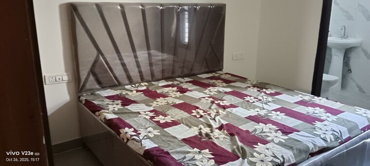 Bedroom, essentia-homes 2 Bedroom 1200 Sq.Ft. Apartment In Vip Road Zirakpur 9970509