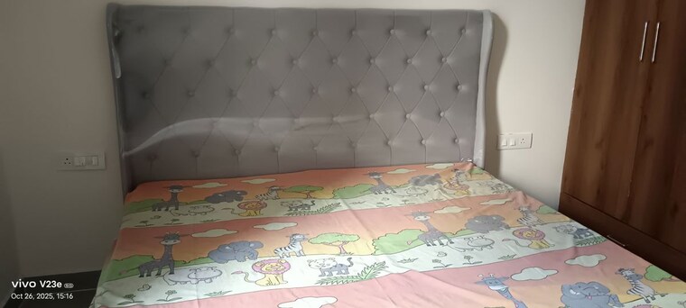 Bedroom, essentia-homes 2 Bedroom 1200 Sq.Ft. Apartment In Vip Road Zirakpur 9970509