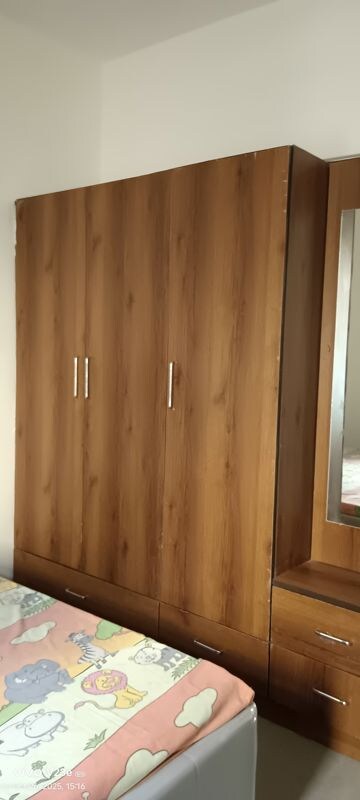 Bedroom in 2 BHK Apartment at Essentia Homes, Vip Road – for Rent