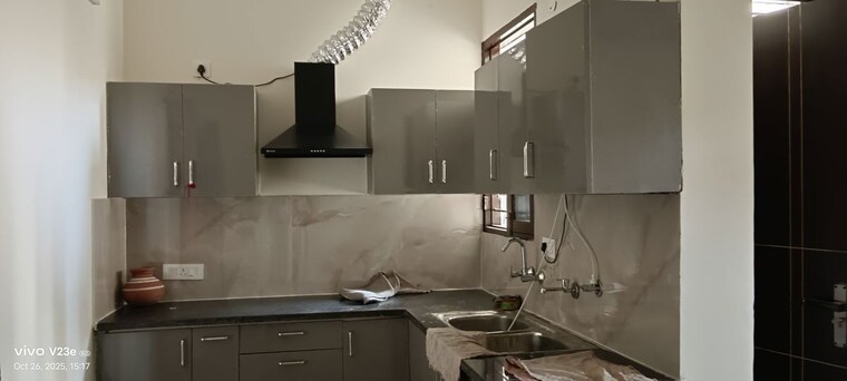 Kitchen, essentia-homes 2 Bedroom 1200 Sq.Ft. Apartment In Vip Road Zirakpur 9970509