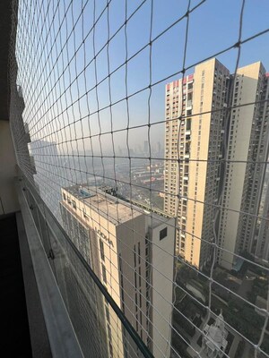 Balcony in 4 BHK Apartment at Lodha Aura, Wadala – for Rent