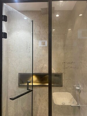 Bathroom in 3 BHK Apartment at Defence Colony – for Rent