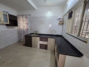 Kitchen in 3 BHK Apartment at Pratham Residency Pimple Nilakh, Pimple Nilakh – for Rent