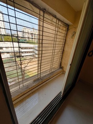 Balcony in 1 BHK Apartment at Cosmos Orchid, Ghodbunder Road – for Rent