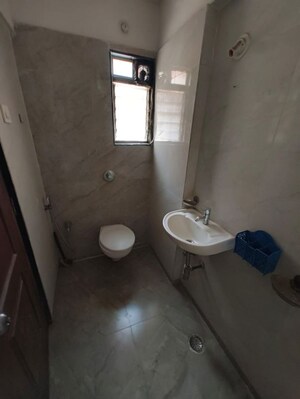 Bathroom in 1 BHK Apartment at Cosmos Orchid, Ghodbunder Road – for Rent
