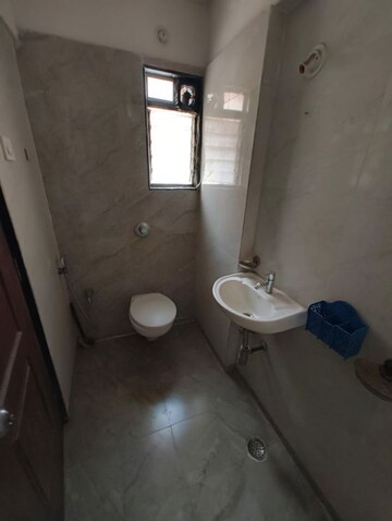 Bathroom in 1 BHK Apartment at Cosmos Orchid, Ghodbunder Road – for Rent