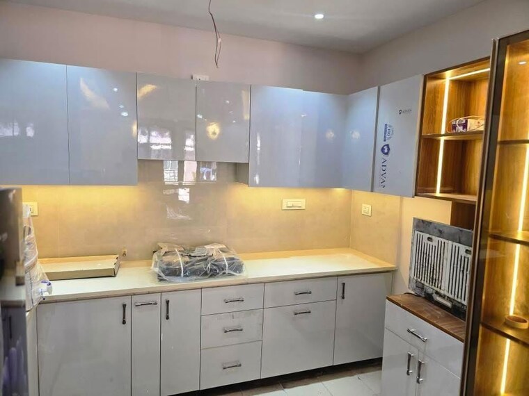 Kitchen, jaipurias-sunrise-greens-zirakpur 2 Bedroom 1500 Sq.Ft. Apartment In Vip Road Zirakpur 9970601