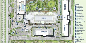 Master Plan in  Shop at CRC The Flagship, Sector 140a – for Sale